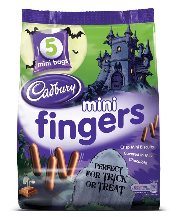 Cadbury Halloween Mini Fingers