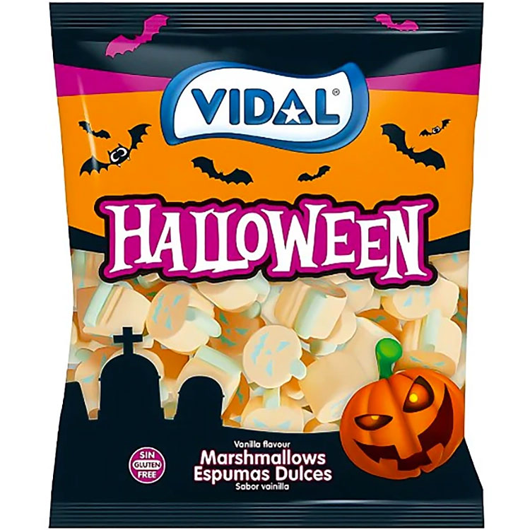 Vidal Halloween Pumpkin Marshmallows 1KG