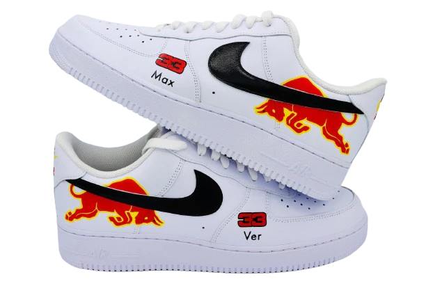 Air Force 1 AF1 Custom Red Bull
