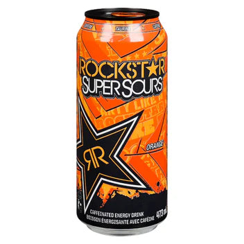 Rockstar Super Sours Orange