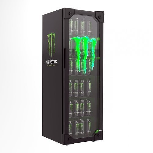 Monster Energy Fridge Led