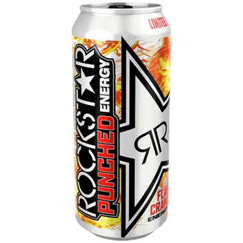 Rockstar Energy Punched Flaming Cranberry
