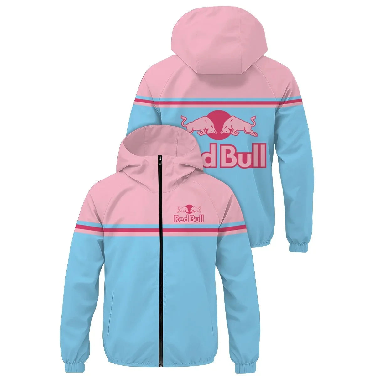 Jacket Red Bull Pink/Blue