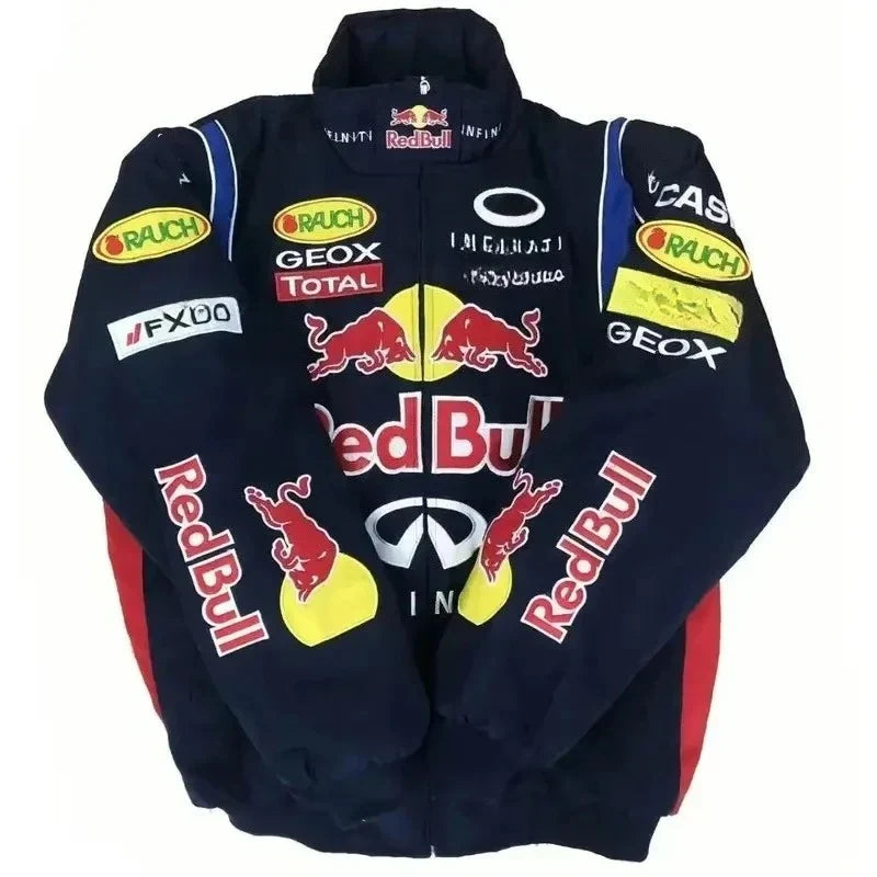 Jacket Vintage Motorbike Red Bull