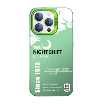 iPhone Case Red Bull Night Shift Green