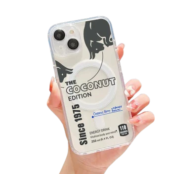 iPhone Case Red Bull Transparent Coconut
