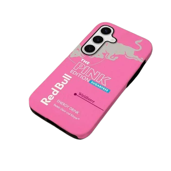 Samsung Case Red Bull Pink
