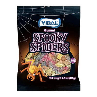 Vidal Halloween Spooky Spiders
